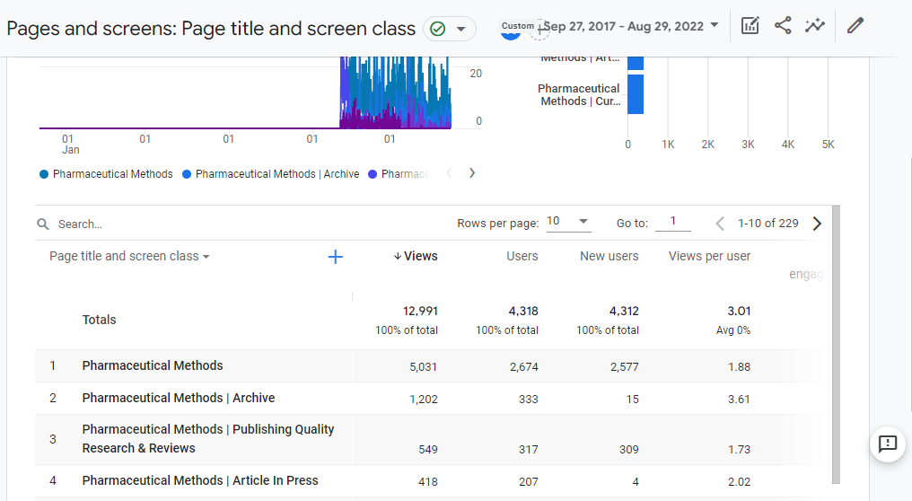 Visitor Analysis Report